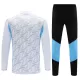 Argentine Kit Sweat d'Entraînement Enfant 2023-24 Quart-Zip Blanche