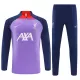 Liverpool Kit Sweat d'Entraînement Enfant 2023-24 Quart-Zip Violet