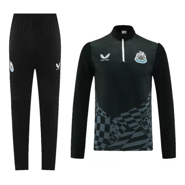 Newcastle United Kit Sweat d'Entraînement Homme 2023-24 Quart-Zip Noire