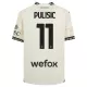 Maillot AC Milan Christian Pulisic 11 Homme Fourth 2023-24 Blanche