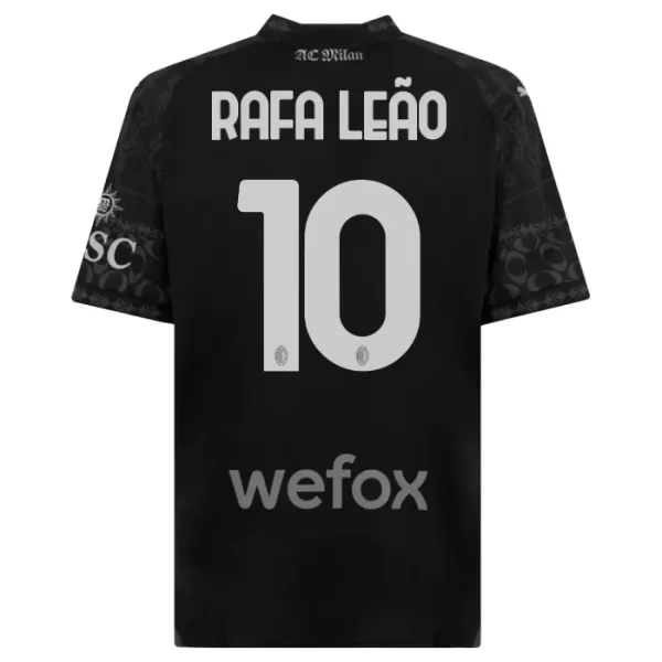 Maillot AC Milan Rafael Leao 10 Enfant Fourth 2023-24 Noire