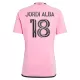 Maillot Inter Miami CF Jordi Alba Ramos 18 Homme Domicile 2024-25