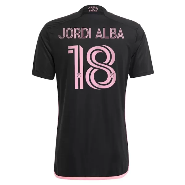 Maillot Inter Miami CF Jordi Alba Ramos 18 Homme Extérieur 2024-25