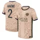 Maillot Paris Saint-Germain Hakimi 2 Homme Fourth Jordan 2023-24