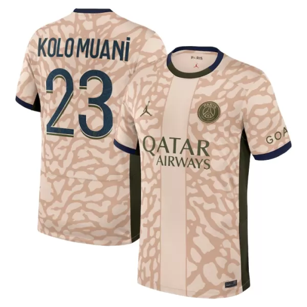 Maillot Paris Saint-Germain Kolo Muani 23 Homme Fourth Jordan 2023-24