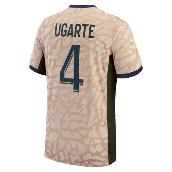 Maillot Paris Saint-Germain Manuel Ugarte 4 Homme Fourth Jordan 2023-24