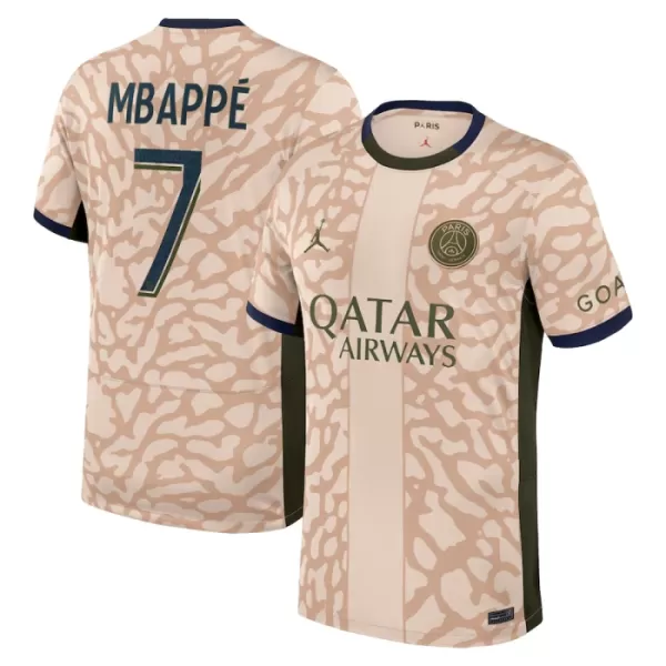 Maillot Paris Saint-Germain Mbappé 7 Homme Fourth Jordan 2023-24