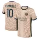 Maillot Paris Saint-Germain O. Dembele 10 Homme Fourth Jordan 2023-24