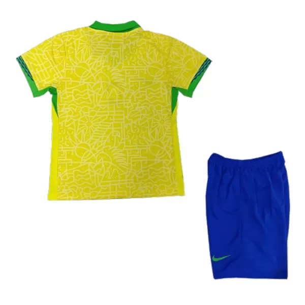 Maillot Brésil Enfant Domicile 2024