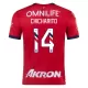 Maillot CD Guadalajara Chicharito 14 Homme Domicile 2023-24