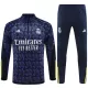 Real Madrid Sweat d'Entraînement Homme 2023-24 Quart-Zip Navy