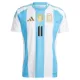 Maillot Argentine Di Maria 11 Homme Domicile 2024