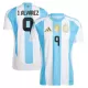 Maillot Argentine J. Alvarez 9 Homme Domicile 2024