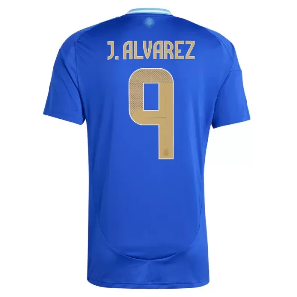 Maillot Argentine J. Alvarez 9 Homme Extérieur 2024