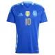 Maillot Argentine Messi 10 Enfant Extérieur 2024