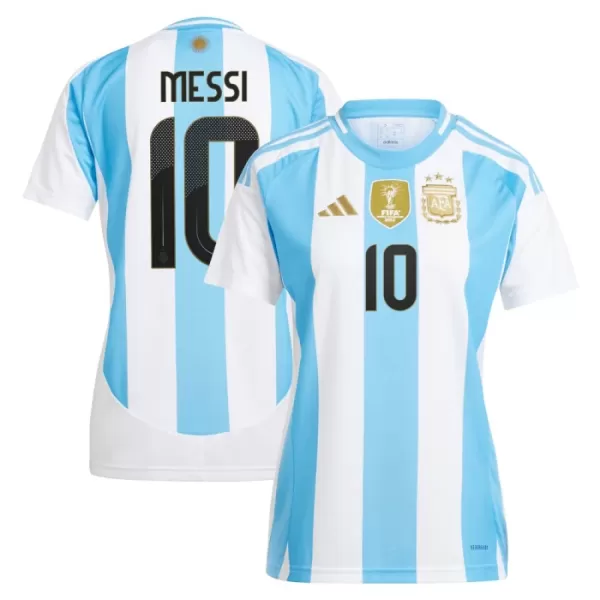 Maillot Argentine Messi 10 Femme Domicile 2024