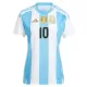 Maillot Argentine Messi 10 Femme Domicile 2024