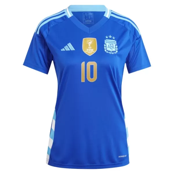 Maillot Argentine Messi 10 Femme Extérieur 2024