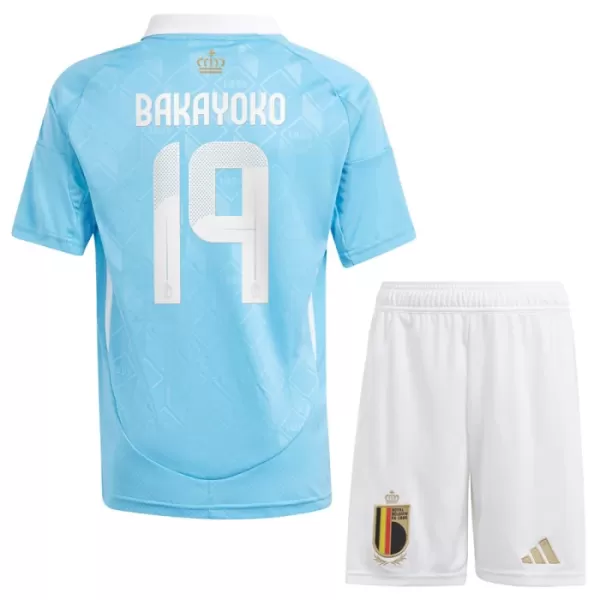 Maillot Belgique Bakayoko 19 Enfant Extérieur Euro 2024