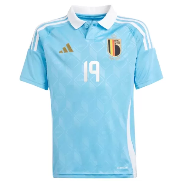 Maillot Belgique Bakayoko 19 Enfant Extérieur Euro 2024