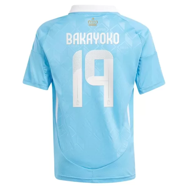 Maillot Belgique Bakayoko 19 Enfant Extérieur Euro 2024