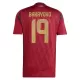 Maillot Belgique Bakayoko 19 Homme Domicile Euro 2024