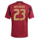 Maillot Belgique Batshuayi 23 Enfant Domicile Euro 2024