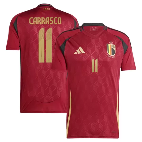 Maillot Belgique Carrasco 11 Homme Domicile Euro 2024