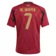 Maillot Belgique De Bruyne 7 Enfant Domicile Euro 2024