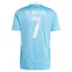 Maillot Belgique De Bruyne 7 Homme Extérieur Euro 2024