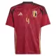 Maillot Belgique Faes 4 Enfant Domicile Euro 2024