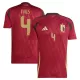 Maillot Belgique Faes 4 Homme Domicile Euro 2024