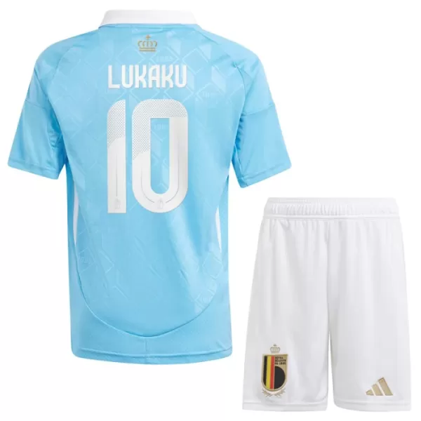 Maillot Belgique Lukaku 10 Enfant Extérieur Euro 2024