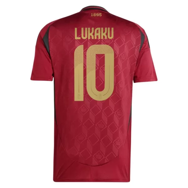 Maillot Belgique Lukaku 10 Homme Domicile Euro 2024