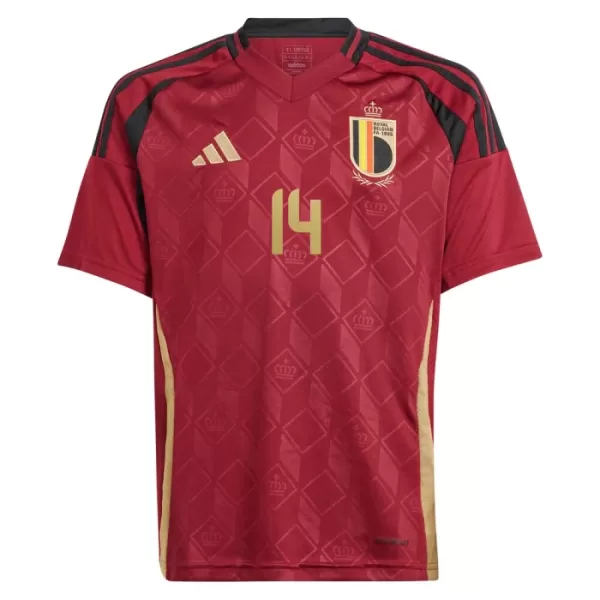 Maillot Belgique Lukebakio 14 Enfant Domicile Euro 2024