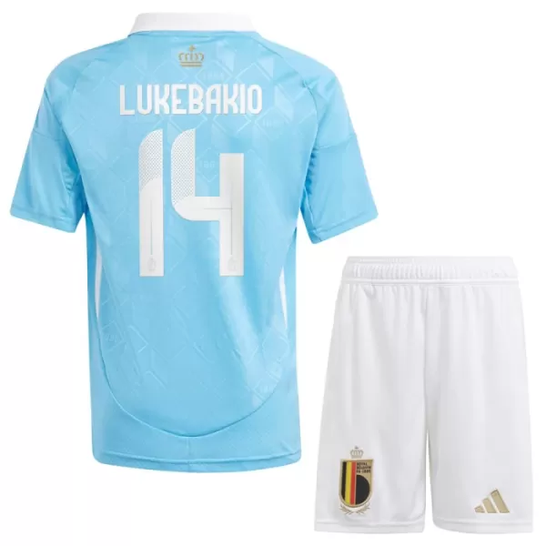 Maillot Belgique Lukebakio 14 Enfant Extérieur Euro 2024