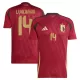 Maillot Belgique Lukebakio 14 Homme Domicile Euro 2024