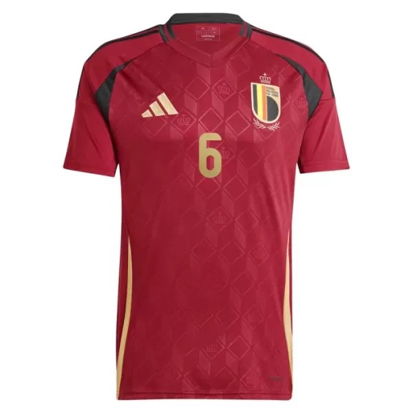 Maillot Belgique Onana 6 Homme Domicile Euro 2024