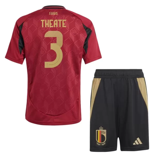 Maillot Belgique Theate 3 Enfant Domicile Euro 2024