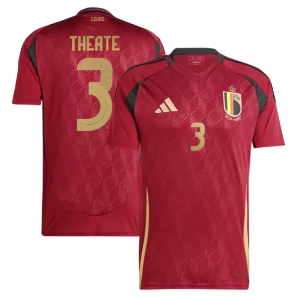 Maillot Belgique Theate 3 Homme Domicile Euro 2024