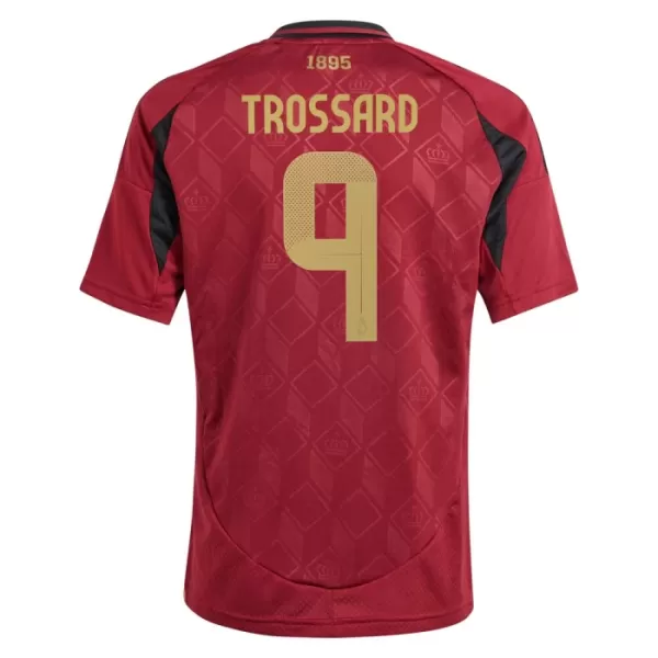 Maillot Belgique Trossard 9 Enfant Domicile Euro 2024