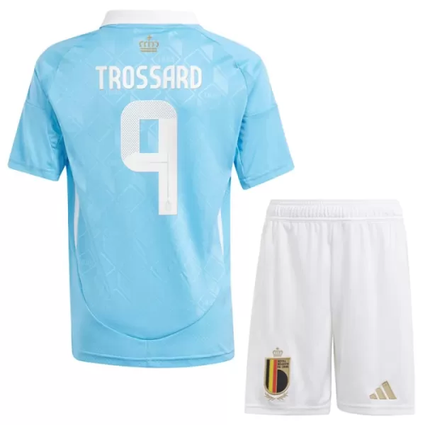 Maillot Belgique Trossard 9 Enfant Extérieur Euro 2024