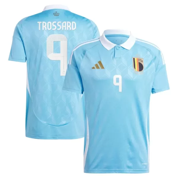 Maillot Belgique Trossard 9 Homme Extérieur Euro 2024