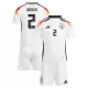 Maillot Allemagne Antonio Rudiger 2 Enfant Domicile Euro 2024