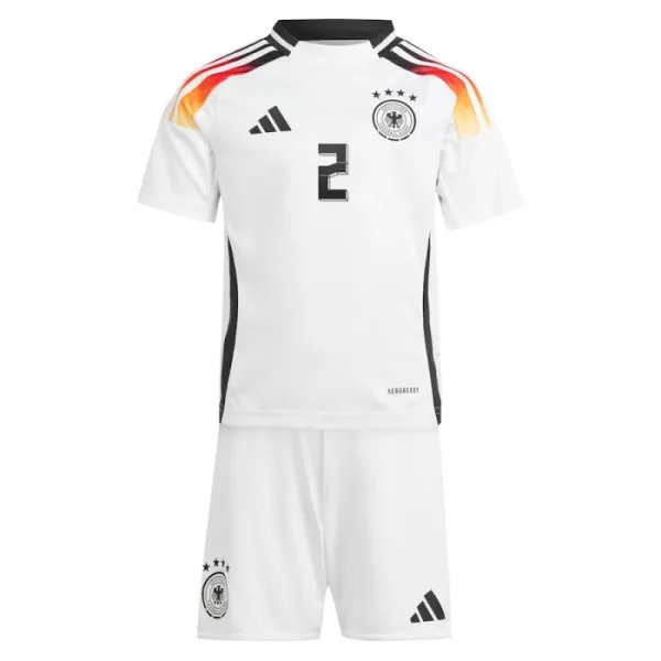 Maillot Allemagne Antonio Rudiger 2 Enfant Domicile Euro 2024