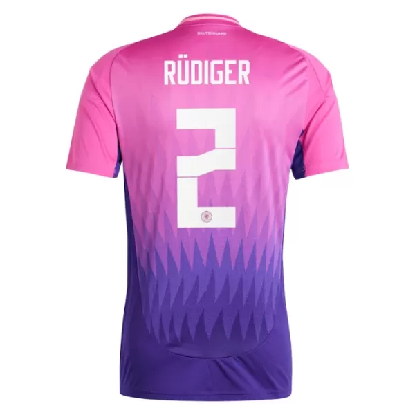 Maillot Allemagne Antonio Rudiger 2 Enfant Extérieur Euro 2024