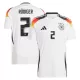 Maillot Allemagne Antonio Rudiger 2 Homme Domicile Euro 2024