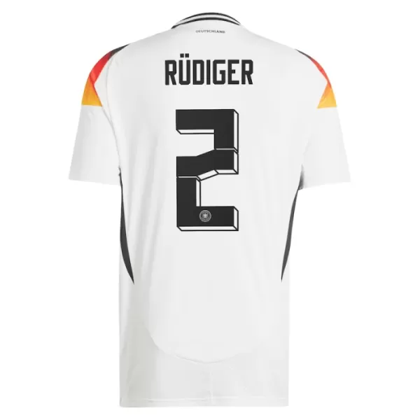 Maillot Allemagne Antonio Rudiger 2 Homme Domicile Euro 2024