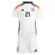 Maillot Allemagne Gundogan 21 Enfant Domicile Euro 2024