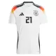 Maillot Allemagne Gundogan 21 Homme Domicile Euro 2024